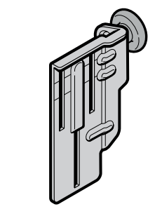 bovenwielhouder met wiel re