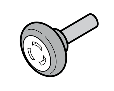 loopwiel as 50 scherp