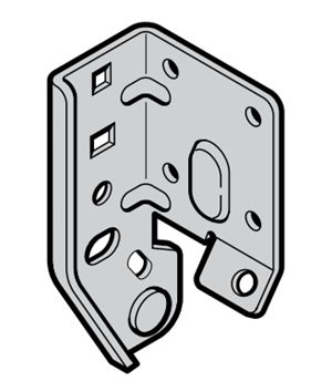 onderwielhouder beslag N,L,H links