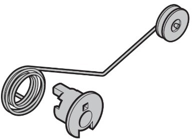 Schenkelveer | Rechts |alleen voor serie 30 |Artnr. 3041596