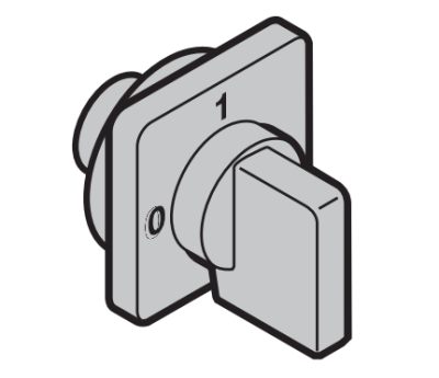 bovendeel voor hoofdschakelaar