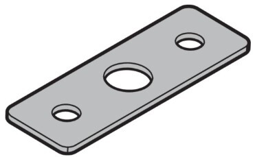 Opvulplaat scharnier type 6 | Artnr. 3038785