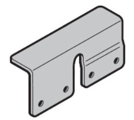 Steun voor bovenwielhouder 63x32x122,5 | Links | 3041160