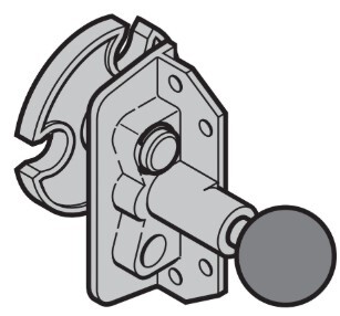 Draaivergrendeling binnenbediening | Links | 3035107