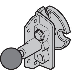 Vergrendeling voor binnenbediening | Rechts | Artnr. 3035093