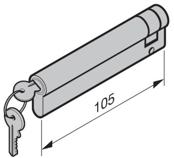 Profielcilinder 95+10 mm | Artnr. 3092768