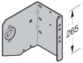 Lagerplaat 3 met kogellager | Links | 3044142