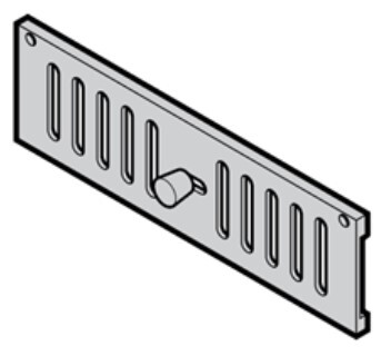 Schuif voor ventilatierooster | Artnr. 3021556
