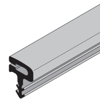 Oranje opnamelijst voor zijrubber serie 20 en 30 | Artnr. 3045665 (3024938)