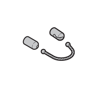 HSD2-chroom staalkabeltje